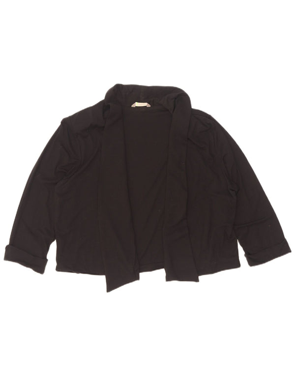 Marks & Spencer Bolero da donna con maniche a 3/4 UK 18 XL Viscosa nera