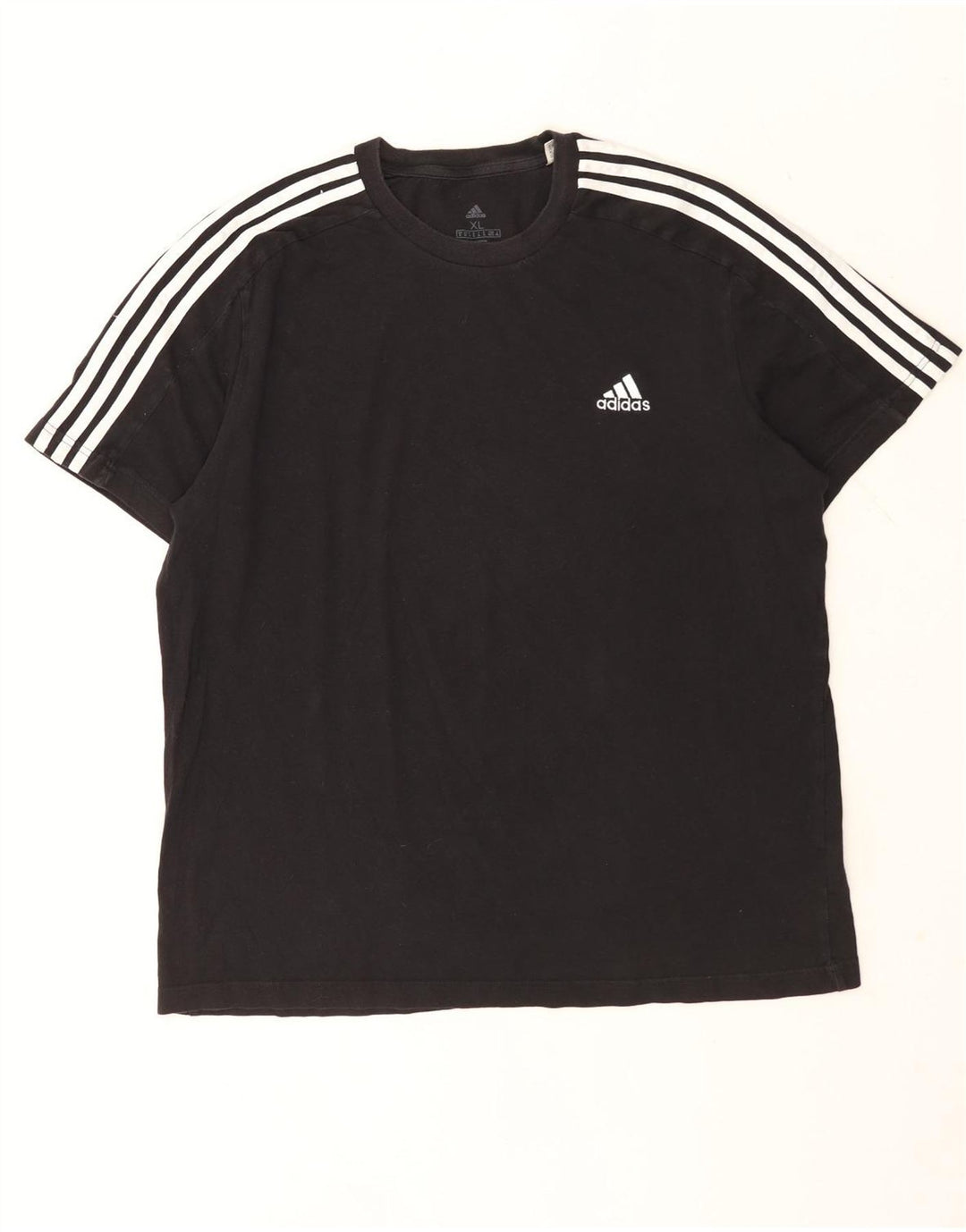 T-shirt da uomo Adidas Top XL in cotone nero