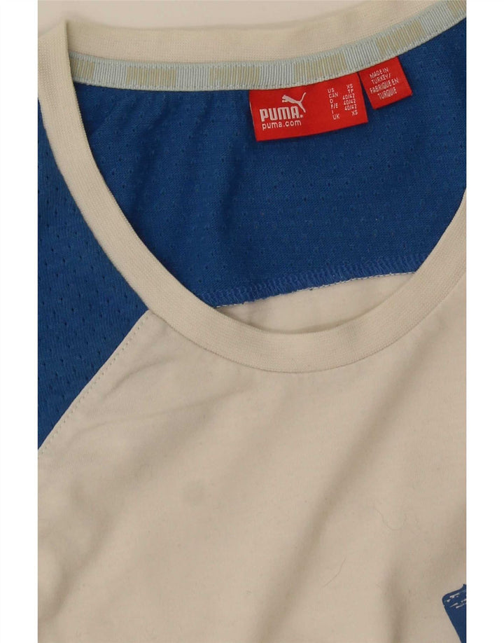 Canotta grafica da uomo Puma XS XS colore bianco