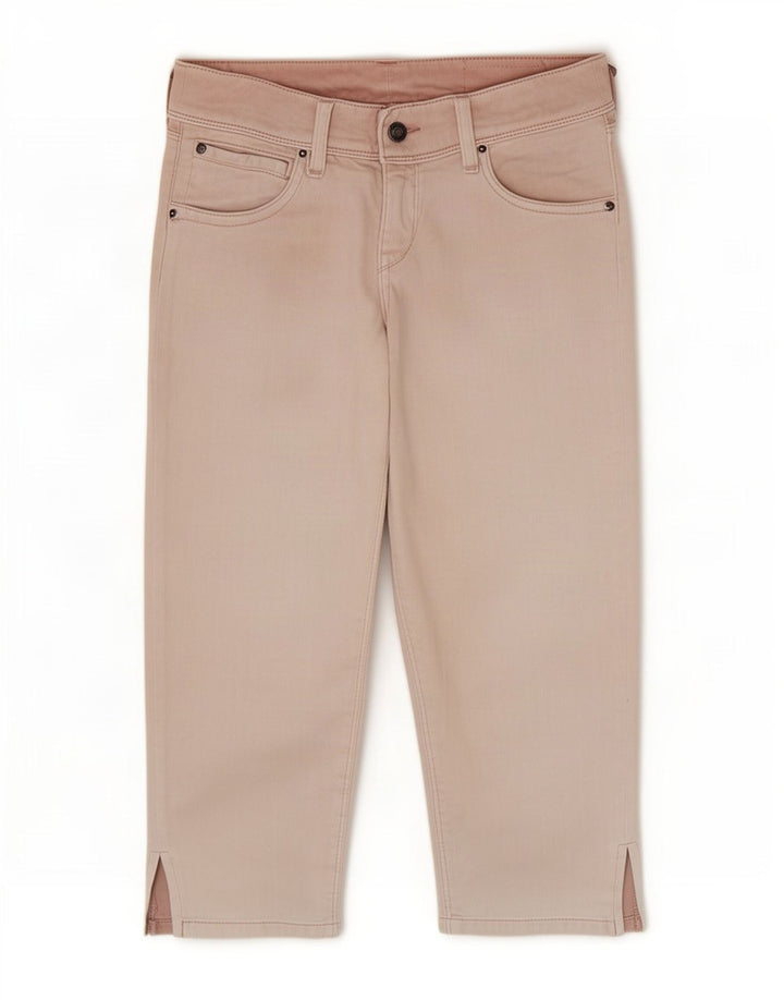 Jeans Capri da donna Levi's W27 L18 cotone rosa