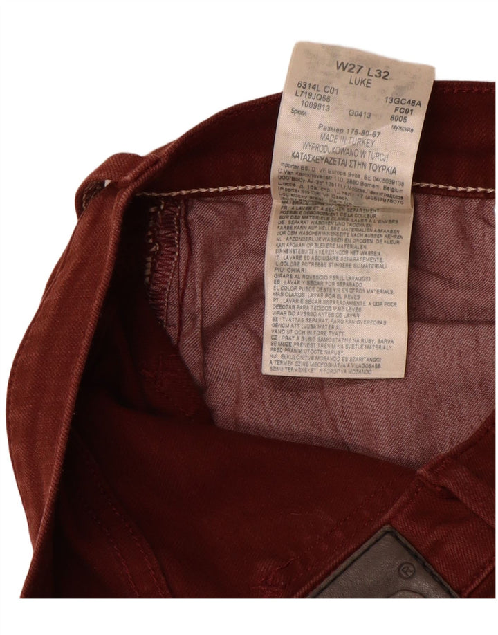 Jeans Lee Luke Slim da donna W27 L32 in cotone marrone