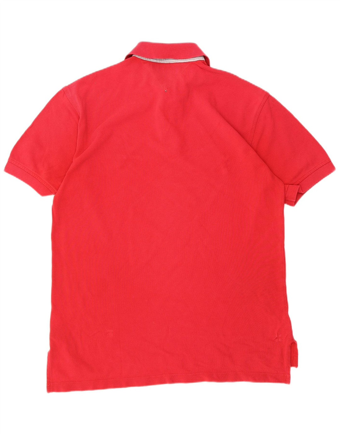 Polo da uomo Tommy Hilfiger in cotone rosso medio