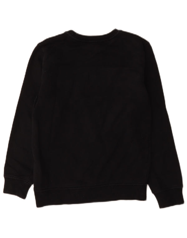 Moschino Felpa con grafica per ragazzi Maglione 11-12 anni in cotone nero