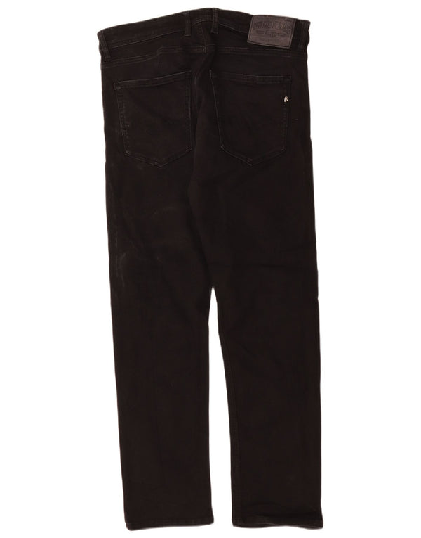 Jeans slim da uomo Replay W32 L30 cotone nero