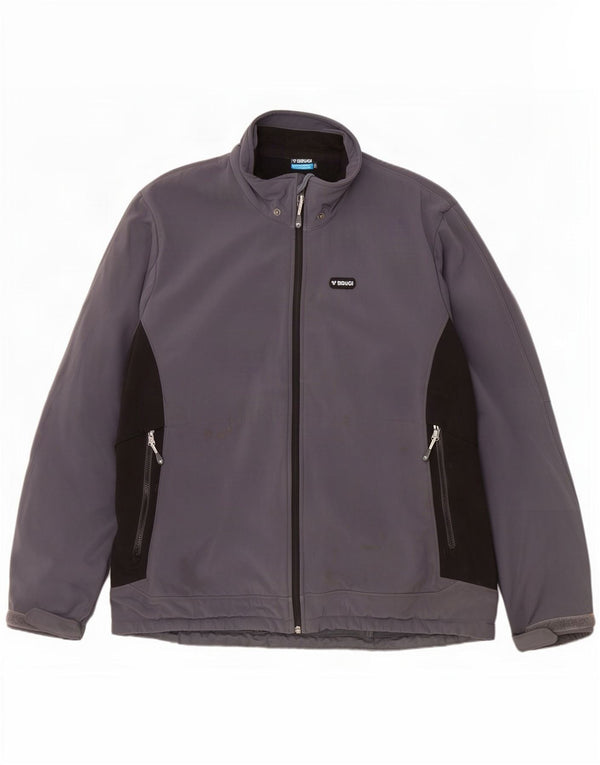 Giacca a vento da uomo Brugi UK 44 2XL Poliestere grigio