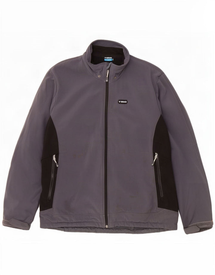 Giacca a vento da uomo Brugi UK 44 2XL Poliestere grigio