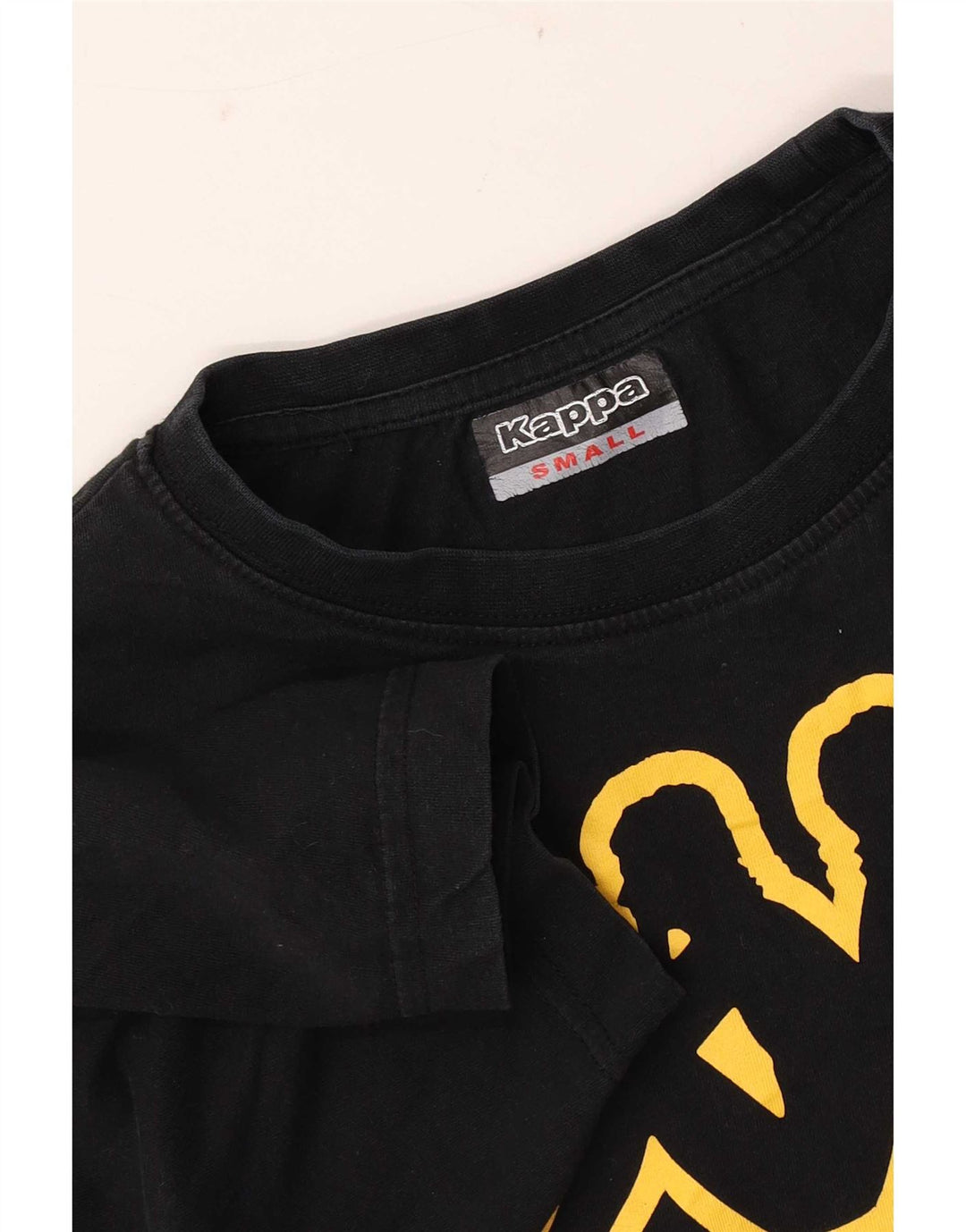 T-shirt grafica da uomo Kappa Top Small Nera