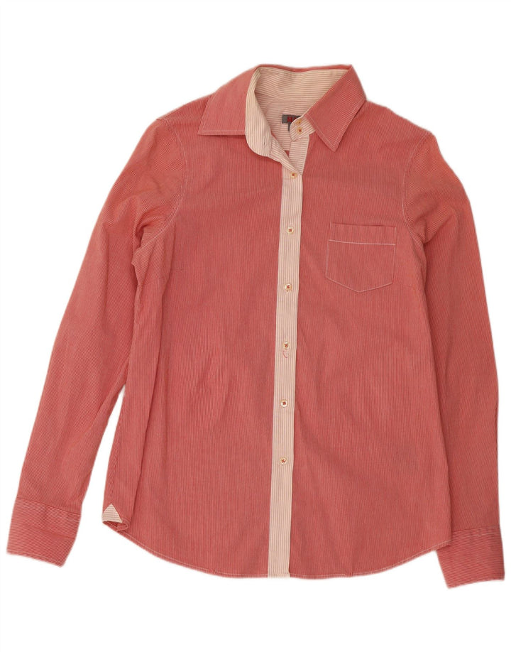 Camicia da donna Slam UK 12 Medium Red Gessato Cotone