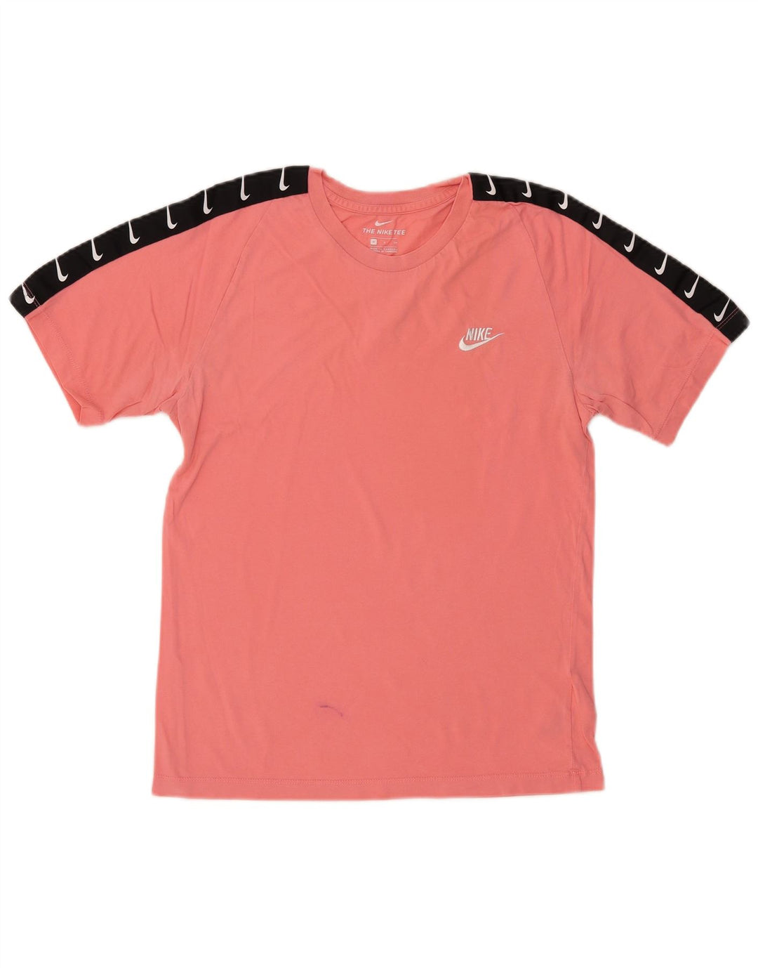 T-shirt grafica da uomo NIKE Top Small in cotone rosa