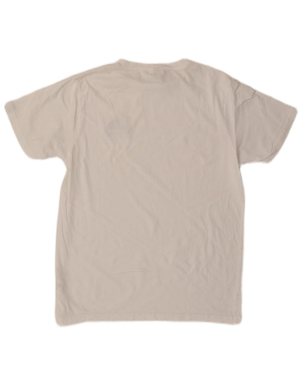 ELLESSE T-shirt da uomo Top piccola in cotone bianco