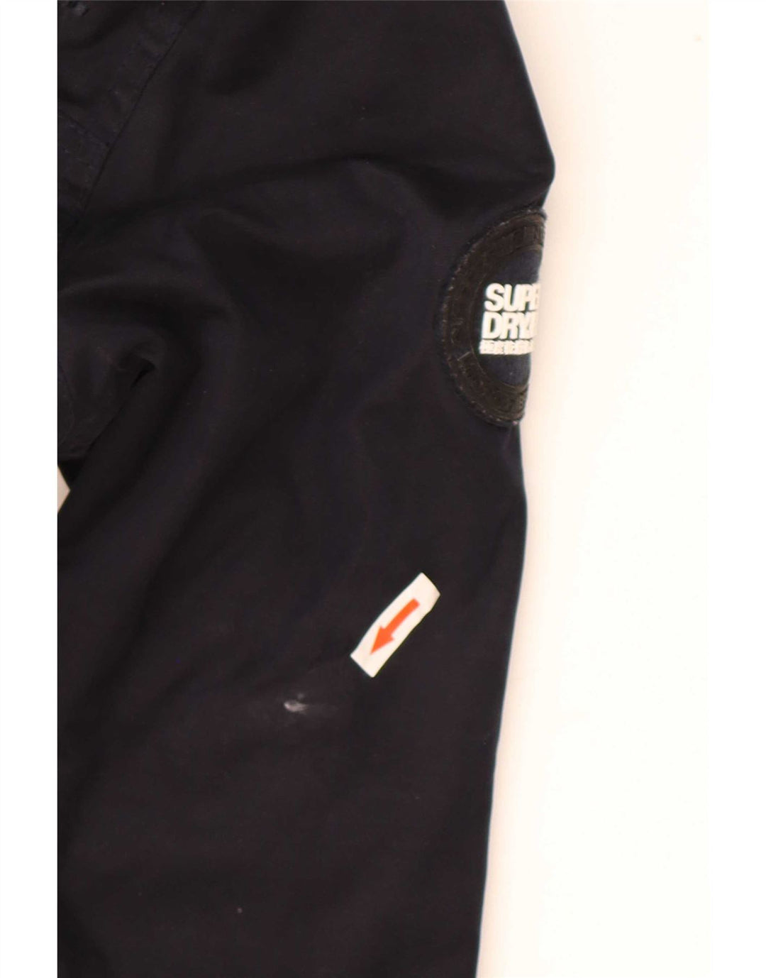 Giacca a vento da donna con cappuccio Windparka Superdry UK 14 medio blu navy