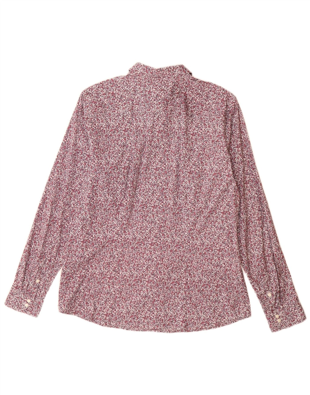 Camicia elasticizzata da donna Eddie Bauer UK 14 Grande cotone floreale multicolore