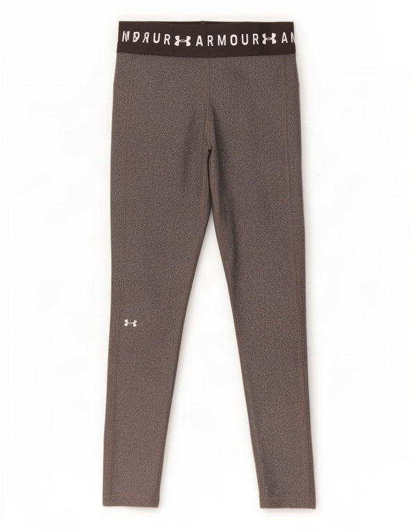 Leggings grafici da donna Under Armour Heat Gear UK 14 Large Grey Colourblock