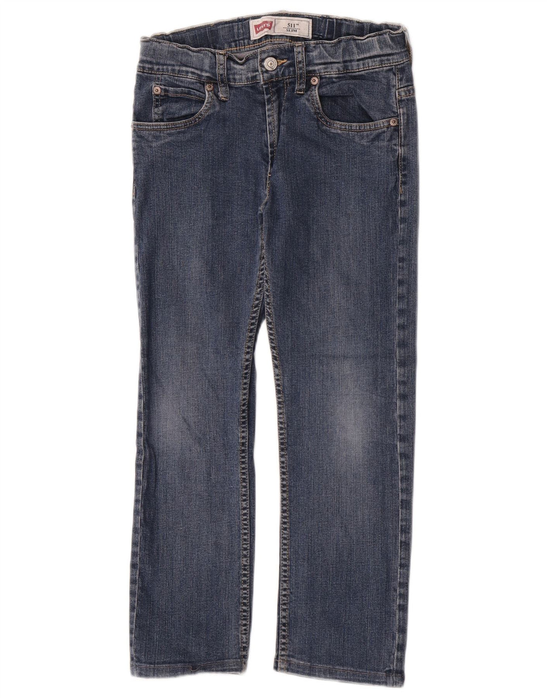 Levi's Ragazzi 511 Jeans Slim 11-12 anni W24 L22 Cotone Blu