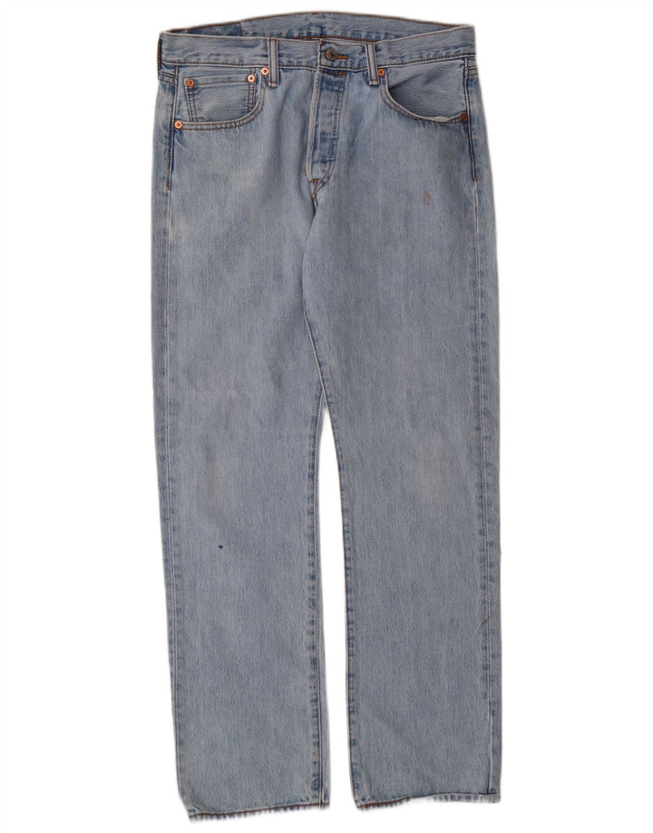 Levi's Uomo 501 Jeans dritti W33 L32 Cotone Blu
