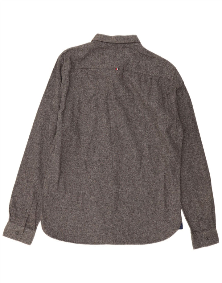 Camicia da uomo Superdry XL in cotone grigio
