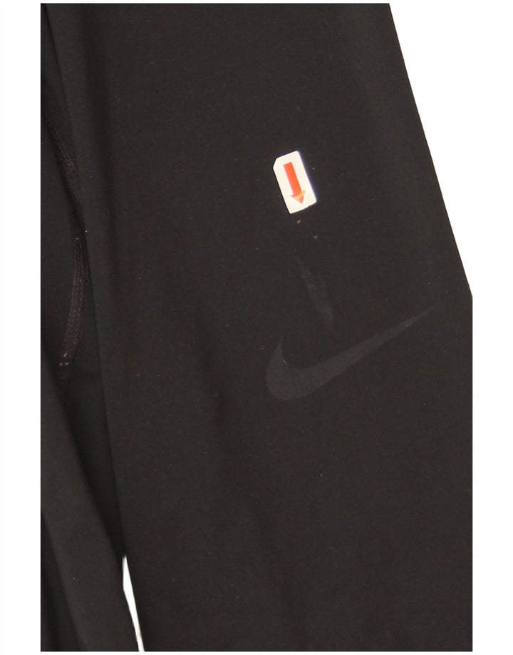 Leggings grafici Nike Dri Fit da donna UK 8 piccoli neri