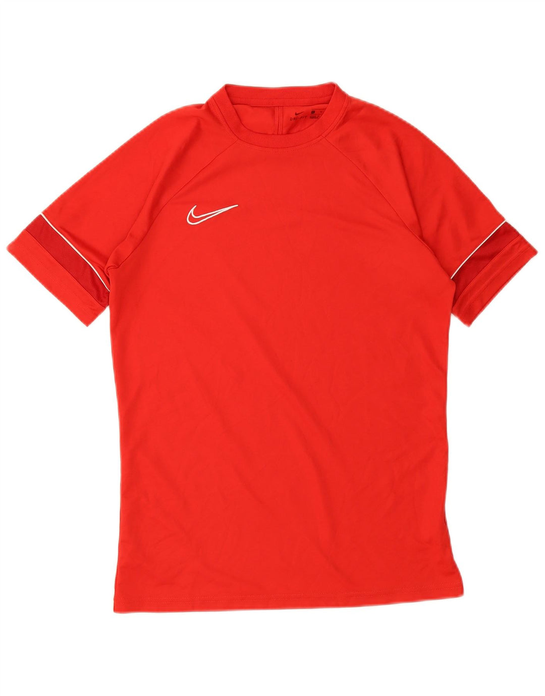 T-shirt NIKE da uomo Dri Fit Top rosso medio in poliestere