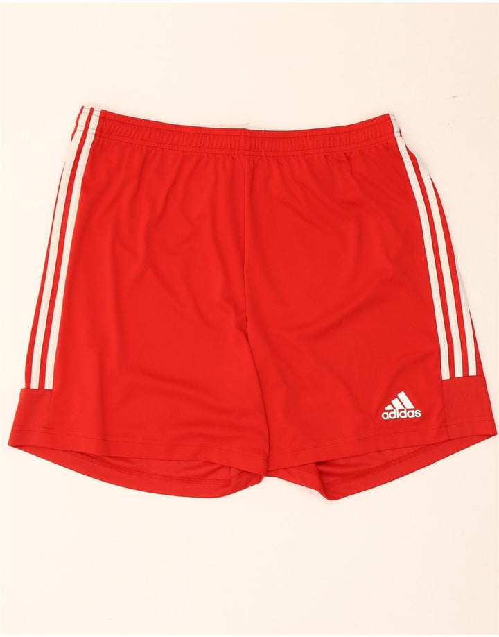 Pantaloncini sportivi da uomo Adidas XL rosso poliestere
