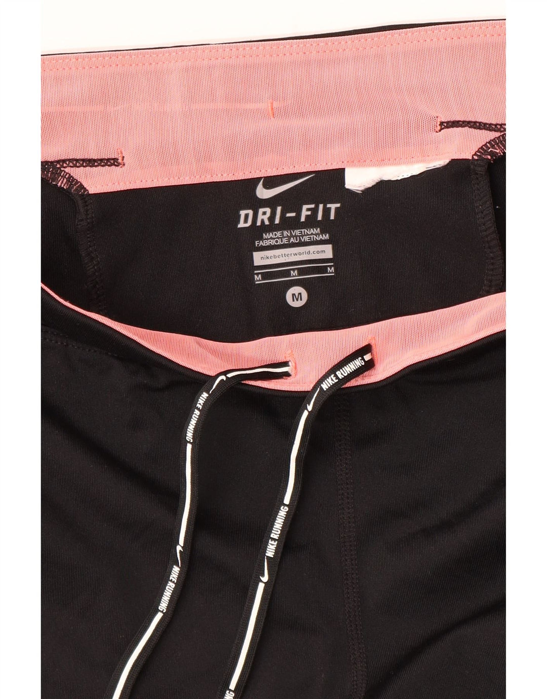Leggings Nike Dri Fit Capri da donna UK 14 Medium Black Colourblock