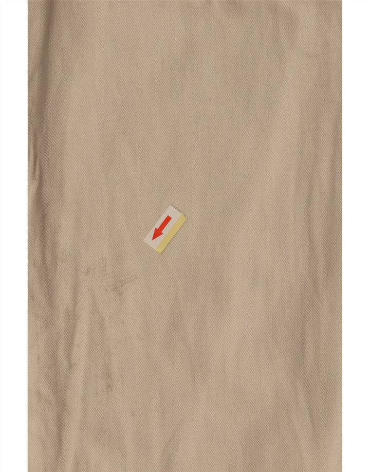 Pantaloni cropped larghi a vita alta da donna ZARA EU 36 XS W26 L25 Beige