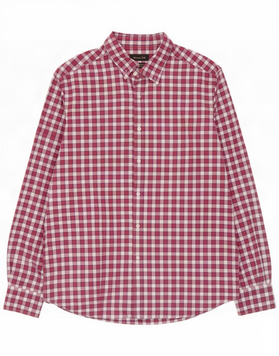 Massimo Dutti Camicia da uomo 2XL a quadretti rosa