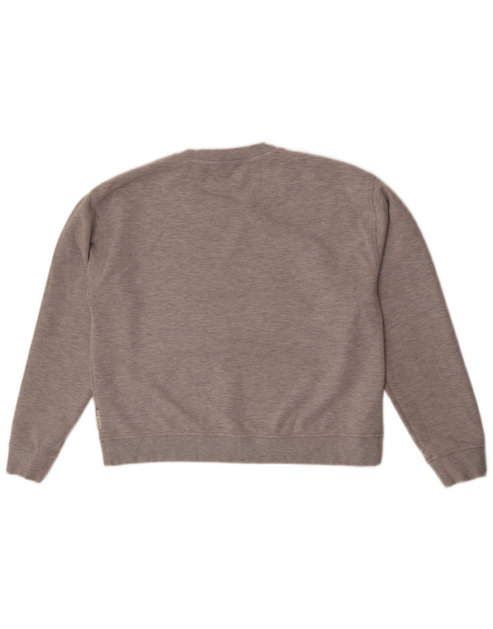 Felpa grafica da donna Ted Baker, taglia 4, grande, grigio chiazzato