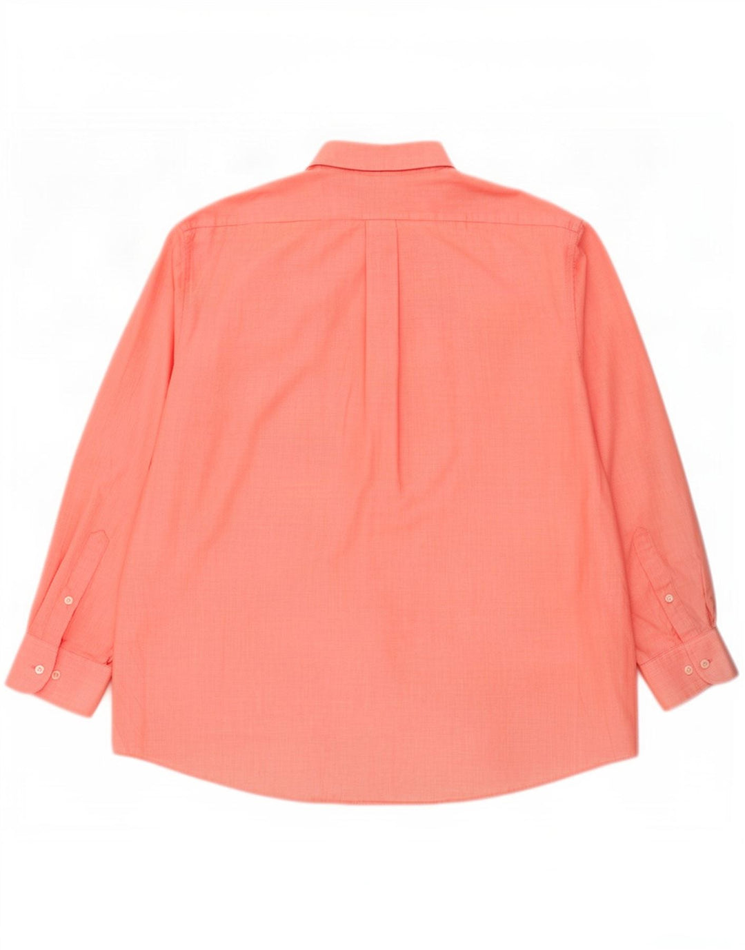 Camicia Chaps da uomo vestibilità classica taglia 18 2XL cotone pied de poule rosa