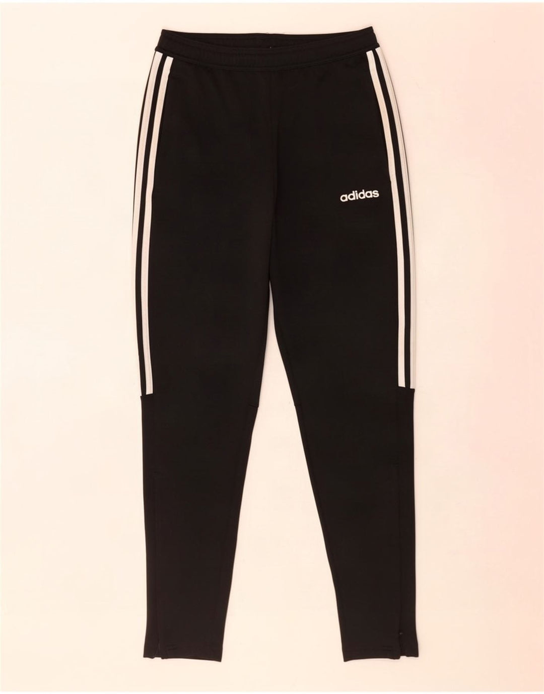 Pantaloni da tuta da uomo Adidas Small neri in poliestere