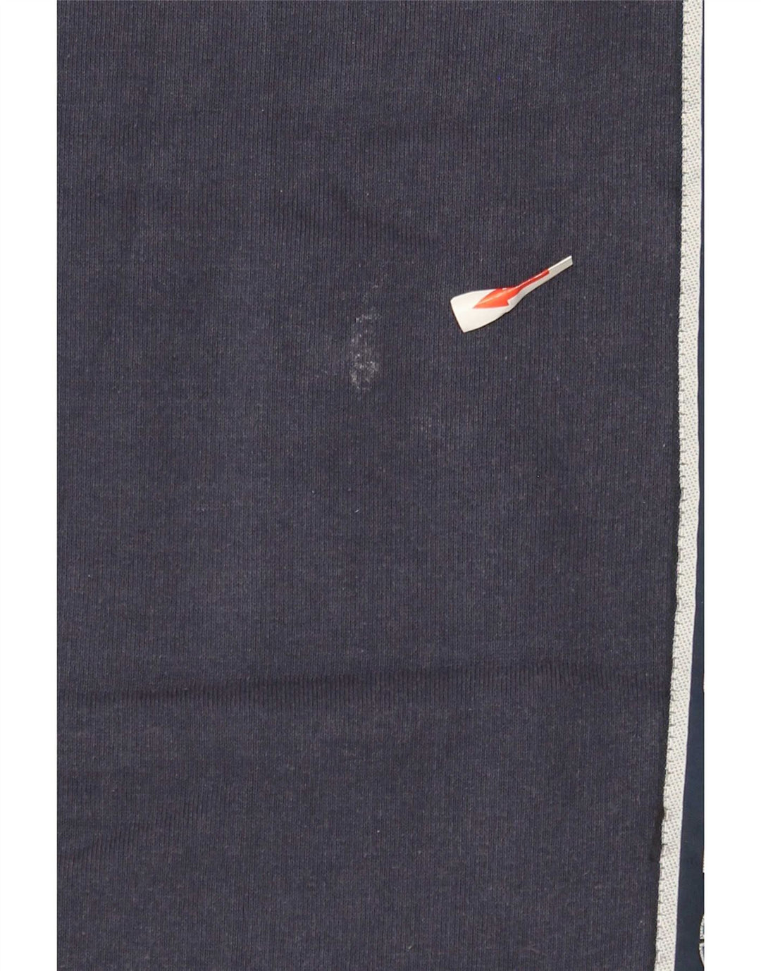 Pantaloni da tuta grafica da uomo Asics a righe medie blu navy