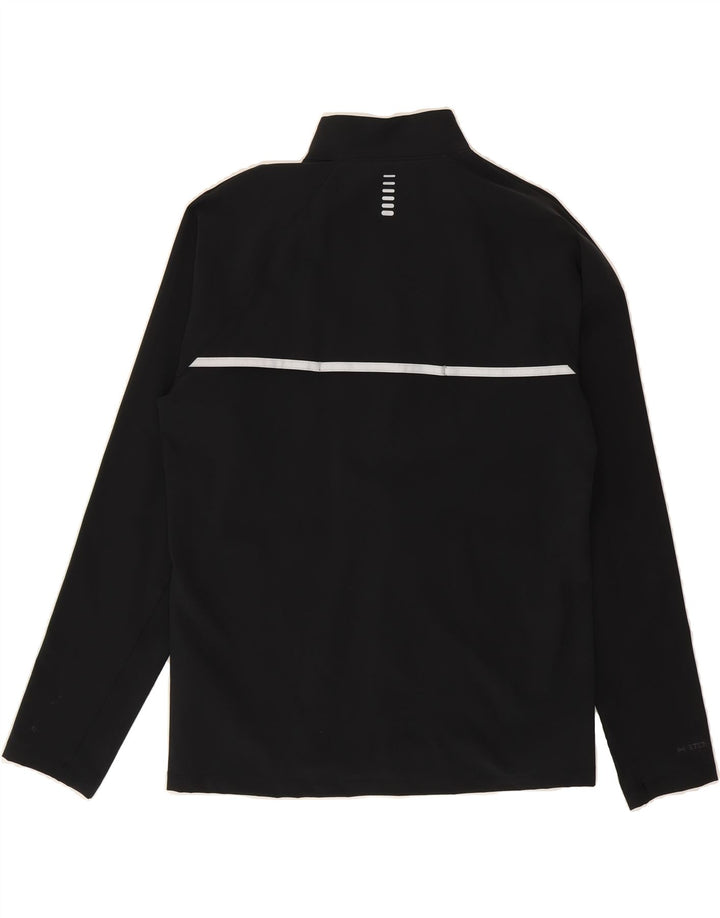 UNDER ARMOUR Mens Tracksuit Top Jacket Medium Black Polyester Vintage Under Armour and Second-Hand Under Armour from Messina Hembry 