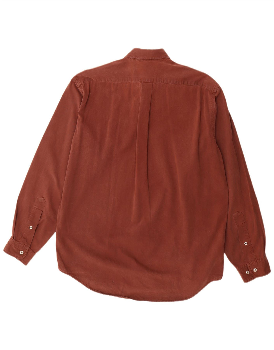 Camicia da uomo Marlboro Classics grande in cotone marrone