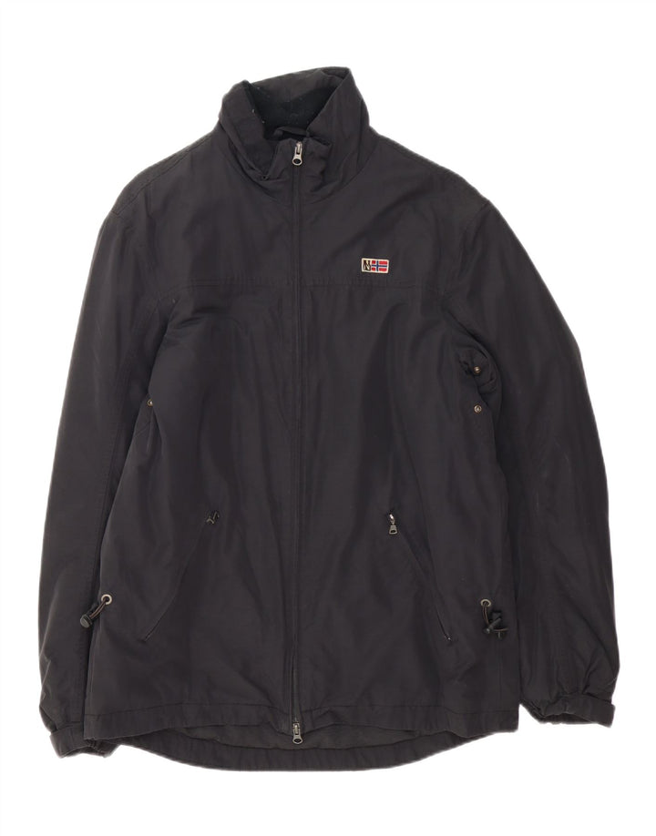 Giacca a vento da uomo Napapijri UK 40 grande cotone nero