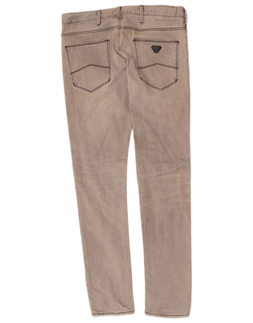Jeans skinny da uomo Armani W30 L32 in cotone grigio