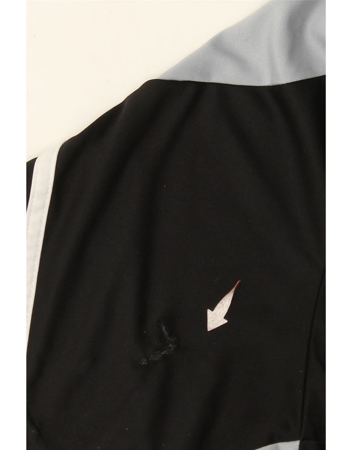 T-shirt grafica ADIDAS da uomo Climalite Top XL poliestere color block nero