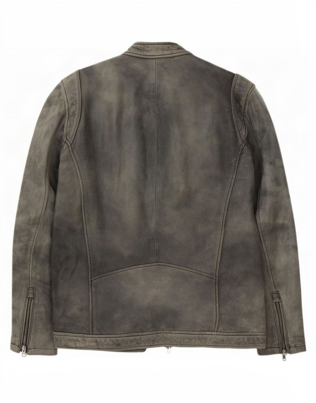 PEPE Jeans Giacca in pelle da uomo UK 44 2XL Grigio