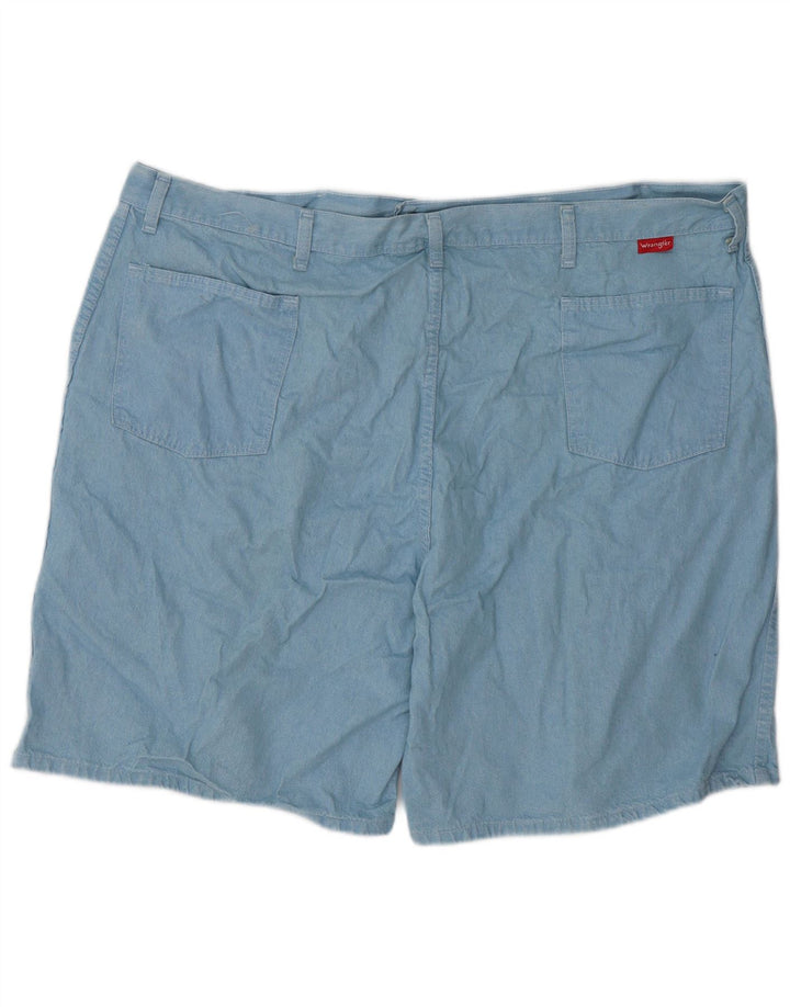 Pantaloncini chino da uomo WRANGLER W46 3XL cotone blu
