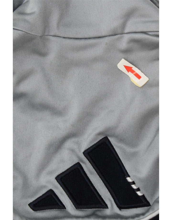 Giacca da tuta da uomo Adidas UK 32/34 XS Blu Colourblock Poliestere