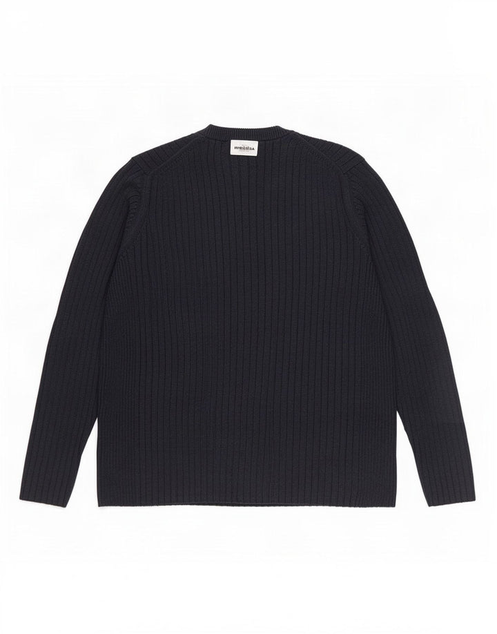 Maglione maglione girocollo da uomo Gap grande in cotone blu navy