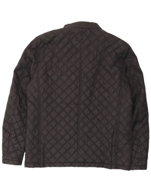 Giacca trapuntata da uomo Superdry UK 44 2XL nylon nero