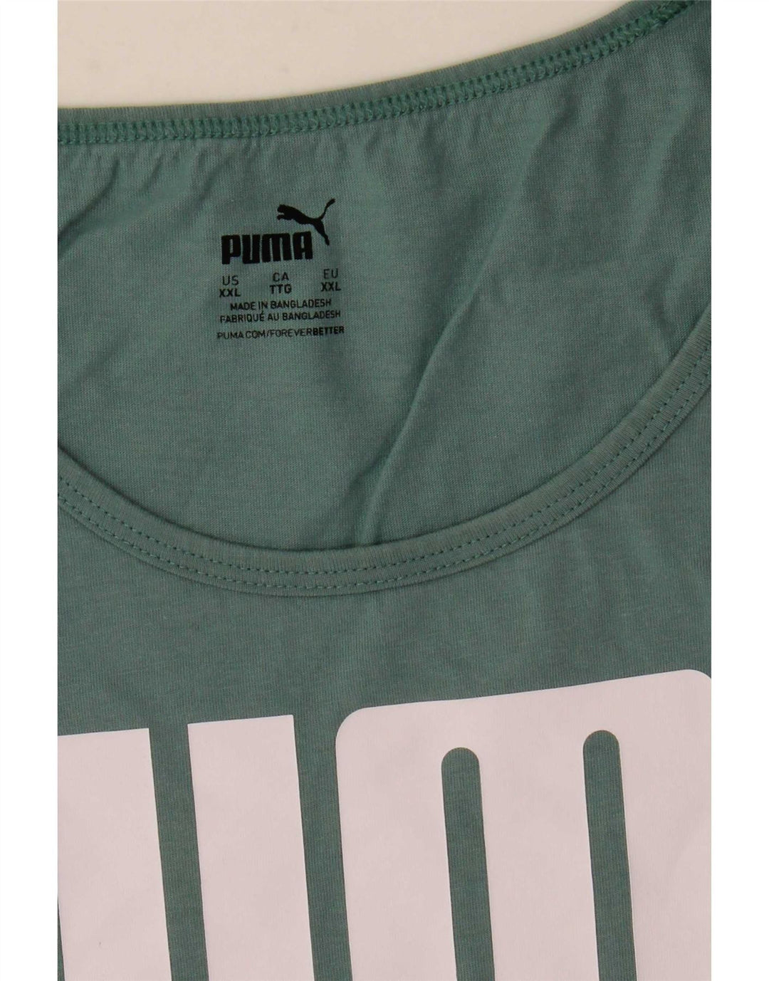 Canotta grafica da uomo Puma 2XL Verde