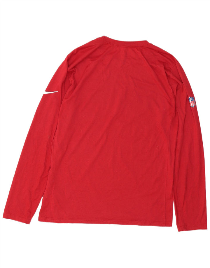 Nike Arizona Cardinals Graphic Top da uomo a maniche lunghe in poliestere rosso medio