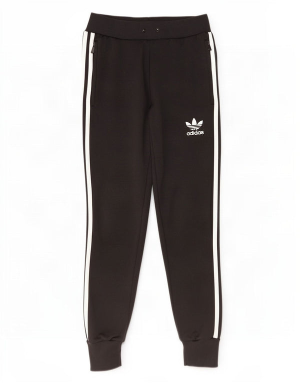 Pantaloni da tuta da donna Adidas Joggers UK 6 XS poliestere nero