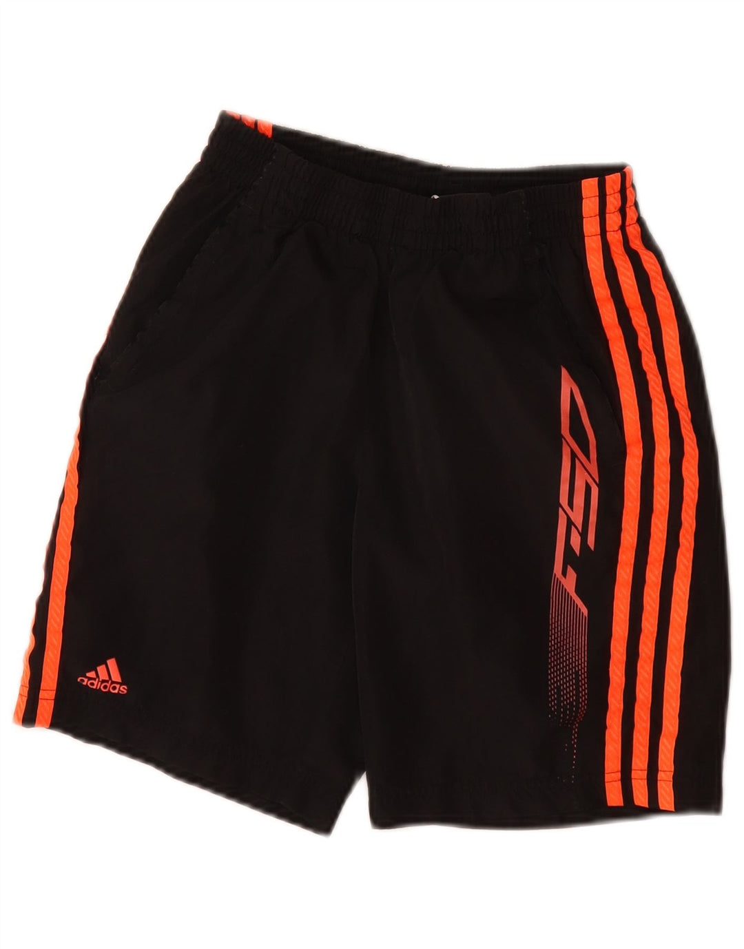 Pantaloncini sportivi ADIDAS F50 Graphic da ragazzo 11-12 anni in poliestere nero