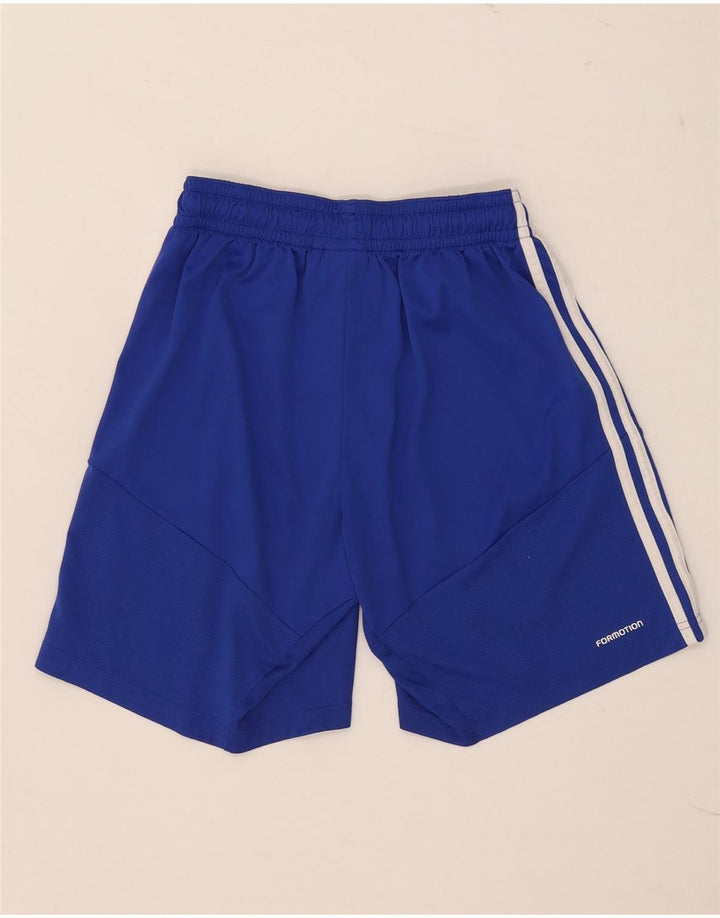 Pantaloncini sportivi Adidas Climacool Graphic da uomo piccoli in poliestere blu