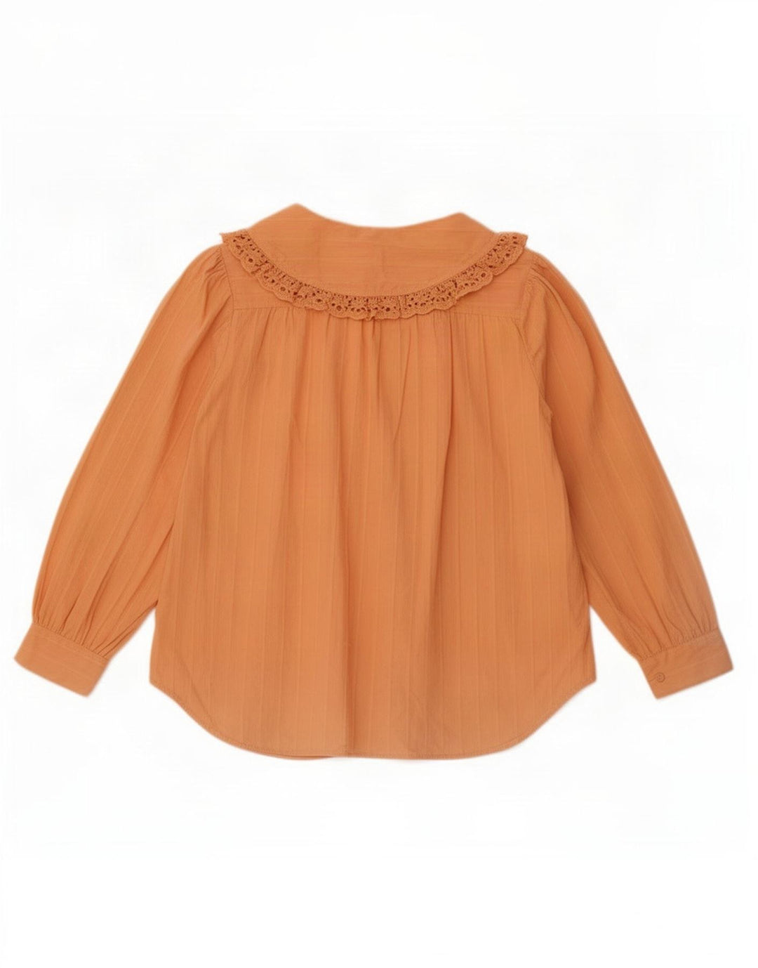 Camicetta oversize da donna Zara UK 10 piccola in cotone arancione