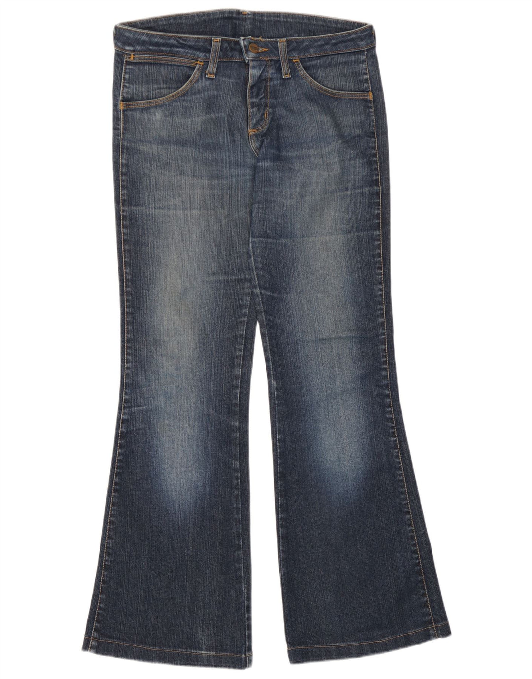 Jeans svasati da donna Wrangler W29 L30 cotone blu