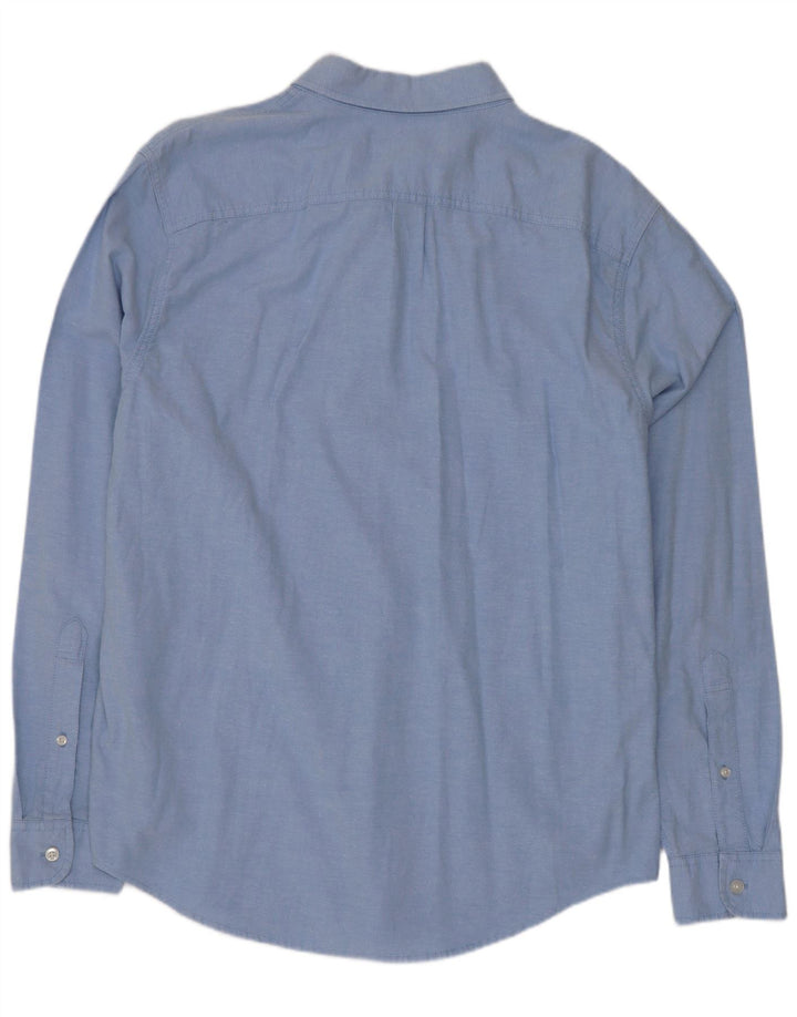 Camicia da uomo Abercrombie & Fitch 2XL in cotone blu