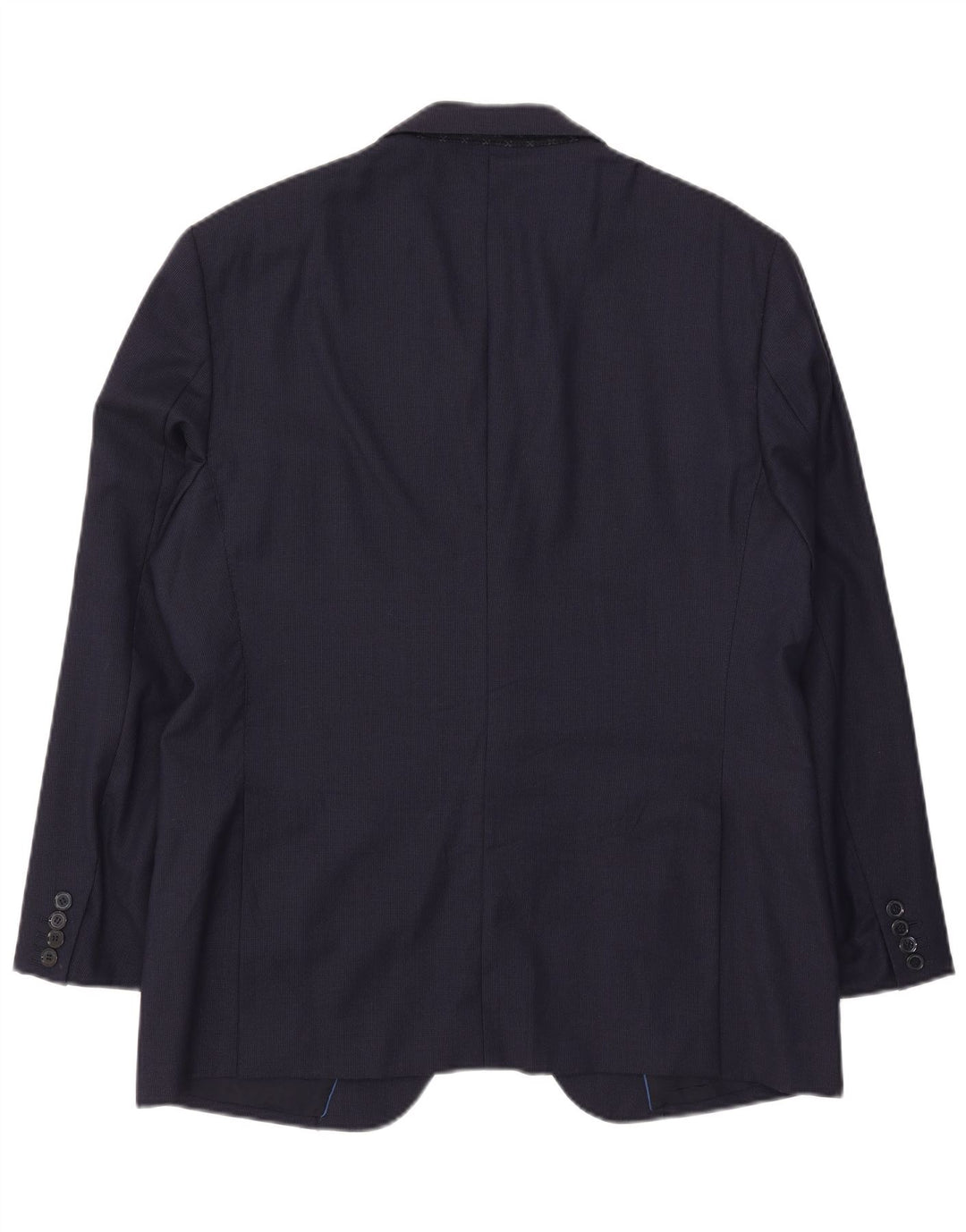 Giacca blazer da uomo a 2 bottoni Massimo Dutti EU 54 XL Lana blu navy