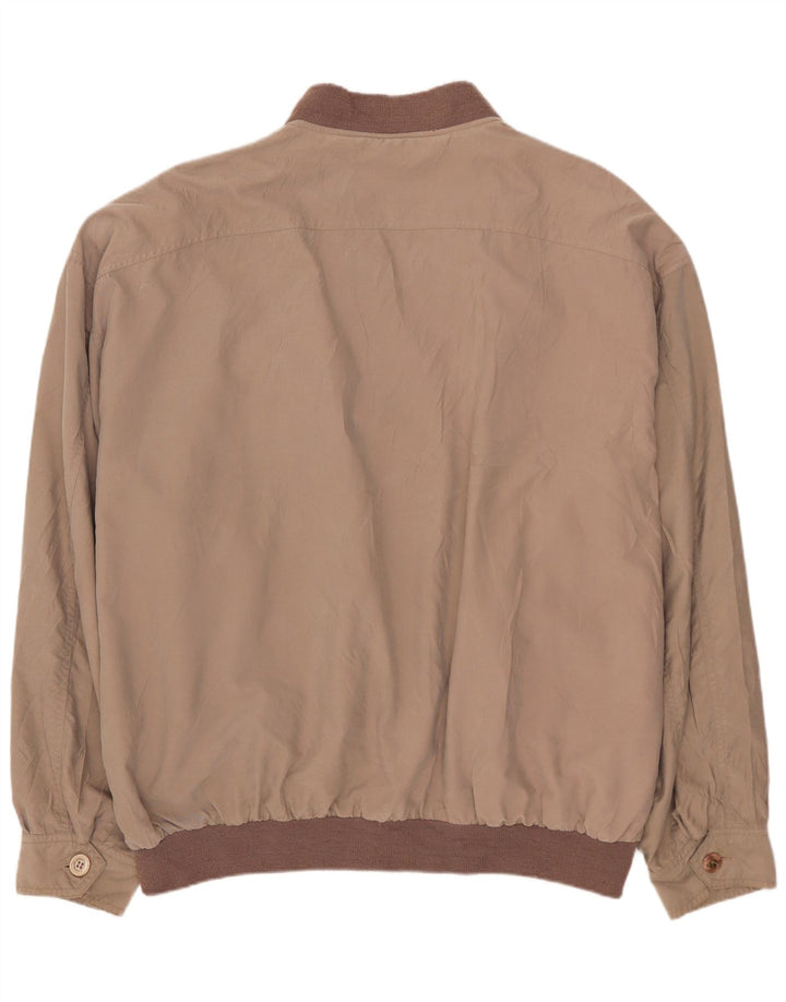 JEAN LEGALLI Giubbotto bomber da uomo vestibilità ampia IT 54 2XL Poliestere grigio